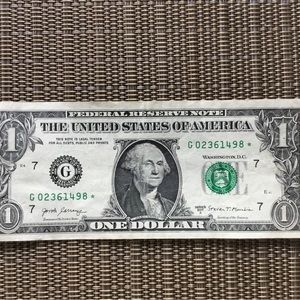 US Dollar Bill Currency Note